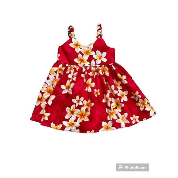 Hawaiian Girl's Custom Made Dress NWT Size Medium Royal Hawaiian Creations - Picture 1 of 6